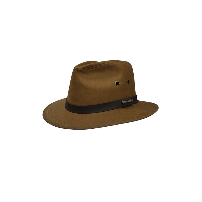 Hat - Oilskin Hat - Wide Brim | Kerrin J Walker Clothing - Walkers Store